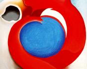 乔治亚奥基夫 - Goat's Horn With Red